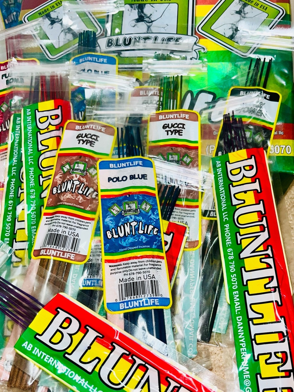 BluntLife Jumbo XL 19" Incense Sticks (25 Pack) Assorted Scent
